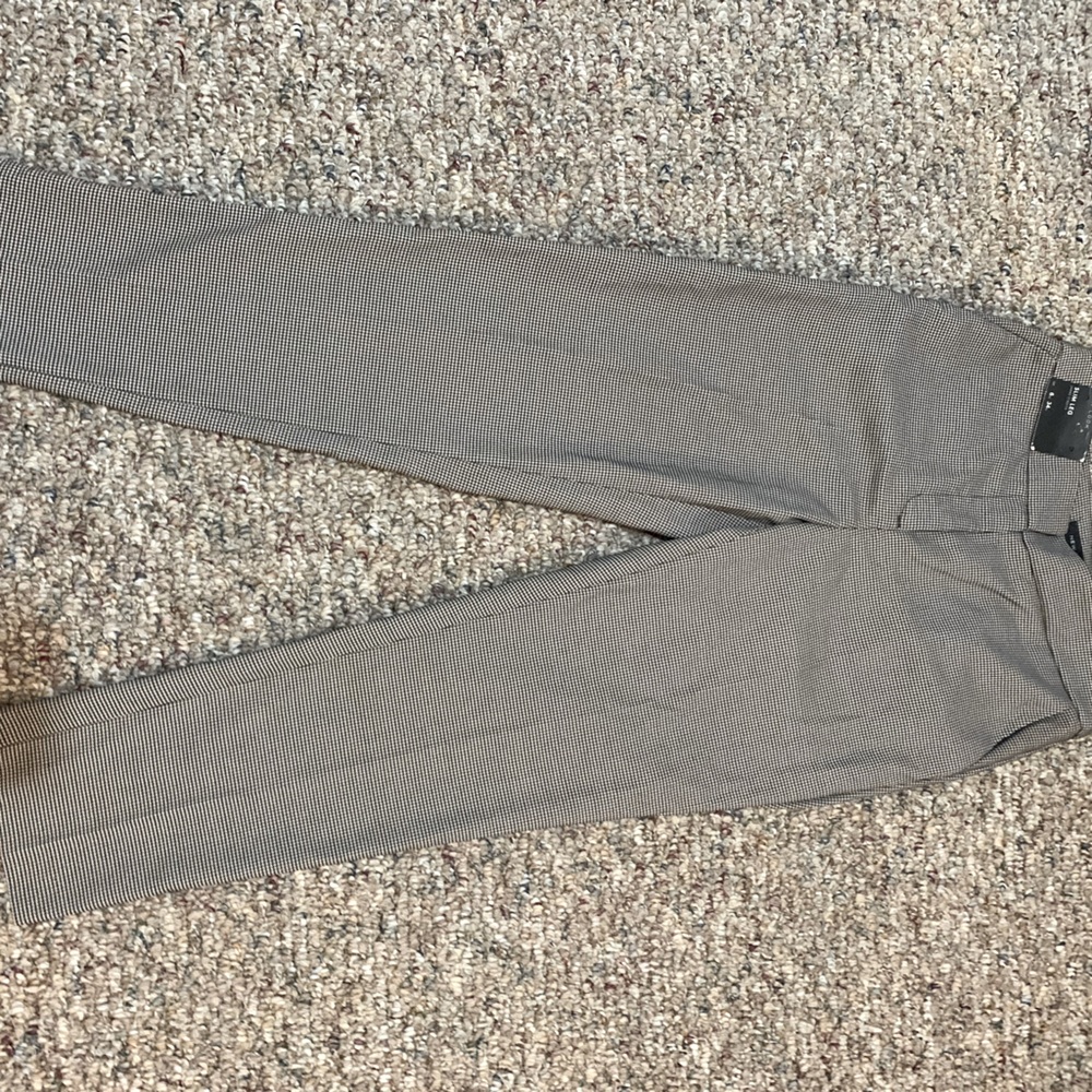New Look plaid straight leg trousers
